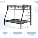 Space-saving Metal Slatted Bed Frame for Teens and Adults Noise-free No Box Spring Needed by LJGDeals