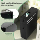 Black Bathroom Cabinet Space Saver Storage Organizer by LJGDeals
