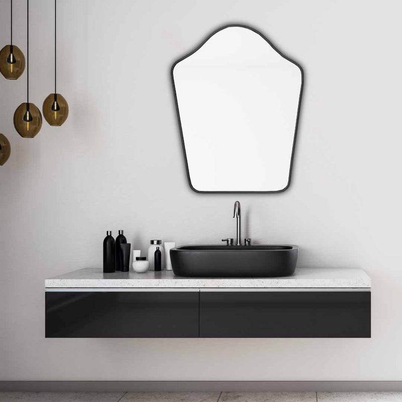 Arched Top Mirror - Italien Style Brass Mirror