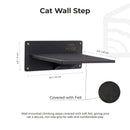 Wooden Decagon Step - Black