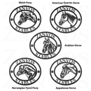 Horse Breed Monogram