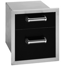 Fire Magic Echelon Black Double Drawer
