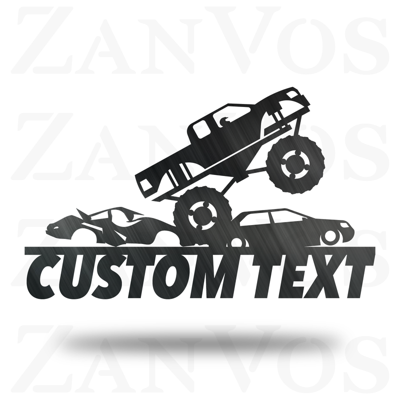 Monster Truck Monogram