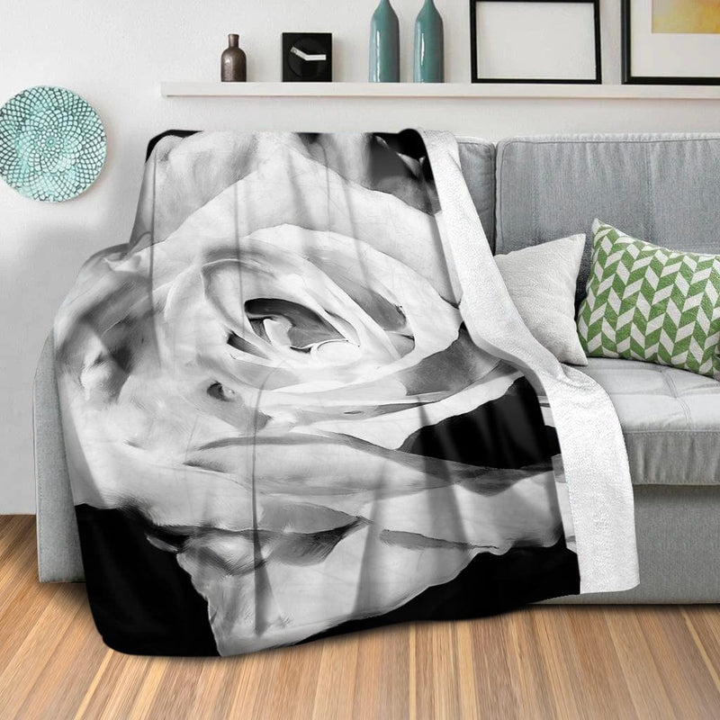 Blanc Bloom Blanket