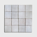 Blanc Fes Glossy Zellige Mosaics 12x12