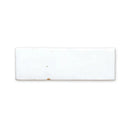 Blanc Niege Glossy Subway Zellige Tiles 2x6