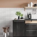 Blanche Glossy Zellige Look Ceramic Tiles 4x4