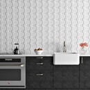 Blanco Real Glossy Link Ceramic Wall Decos 6x6