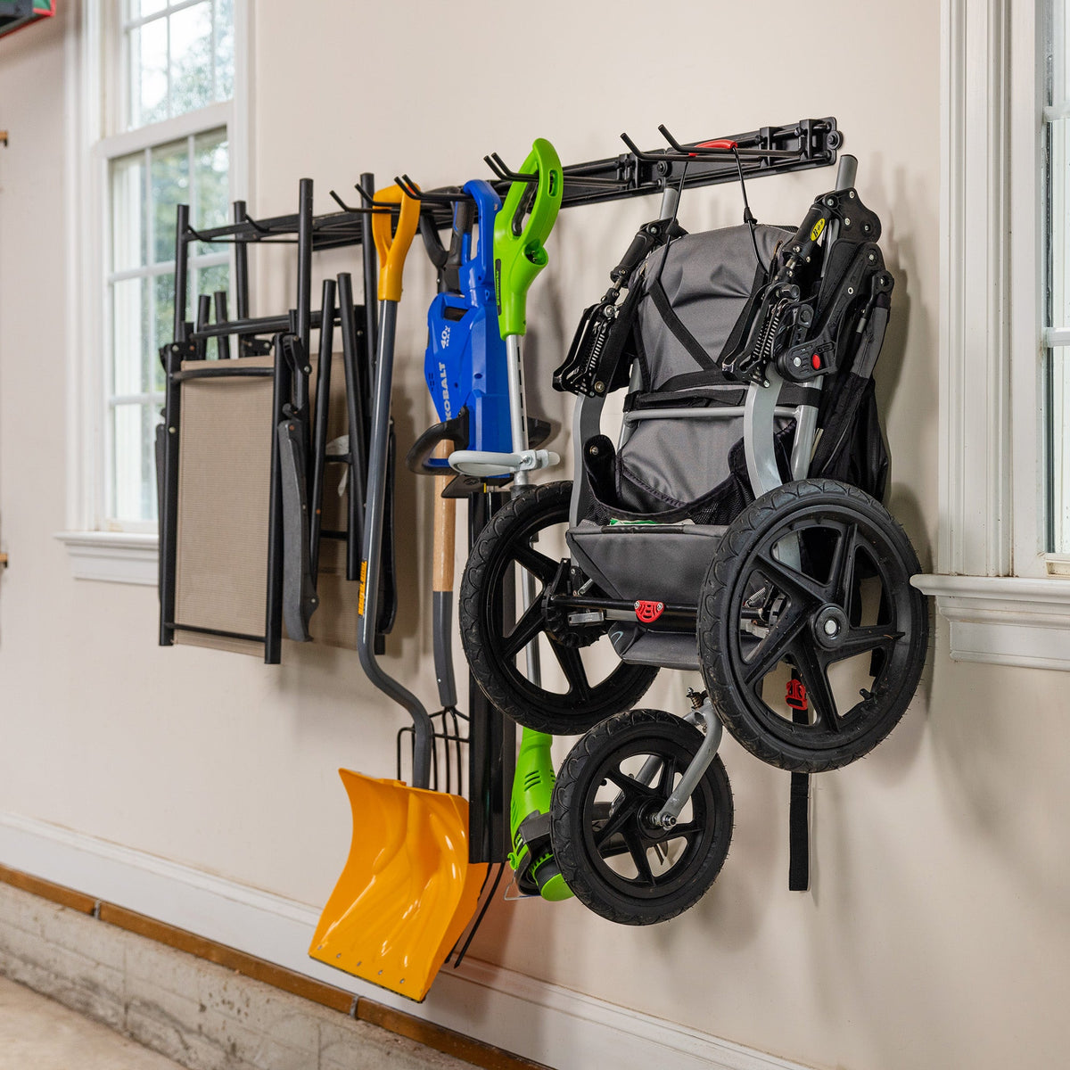 64" Modular Multi-Use Adjustable Garage Organizer | Holds 600 lbs, photo 4 of 6