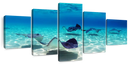 Grand Cayman Stingrays Wall Art