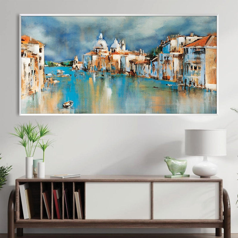 Blended Canal Canvas