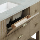 James Martin Lucian 48" Single Bathroom Vanity, Pebble Oak