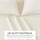 Striped Sheet Set - Evette Collection by Great Bay Home