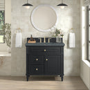 James Martin Lorelai 36" Single Bathroom Vanity, Black Onyx