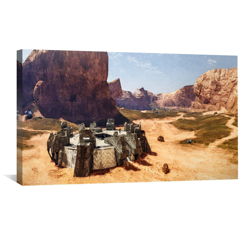 Blood Gulch Canvas