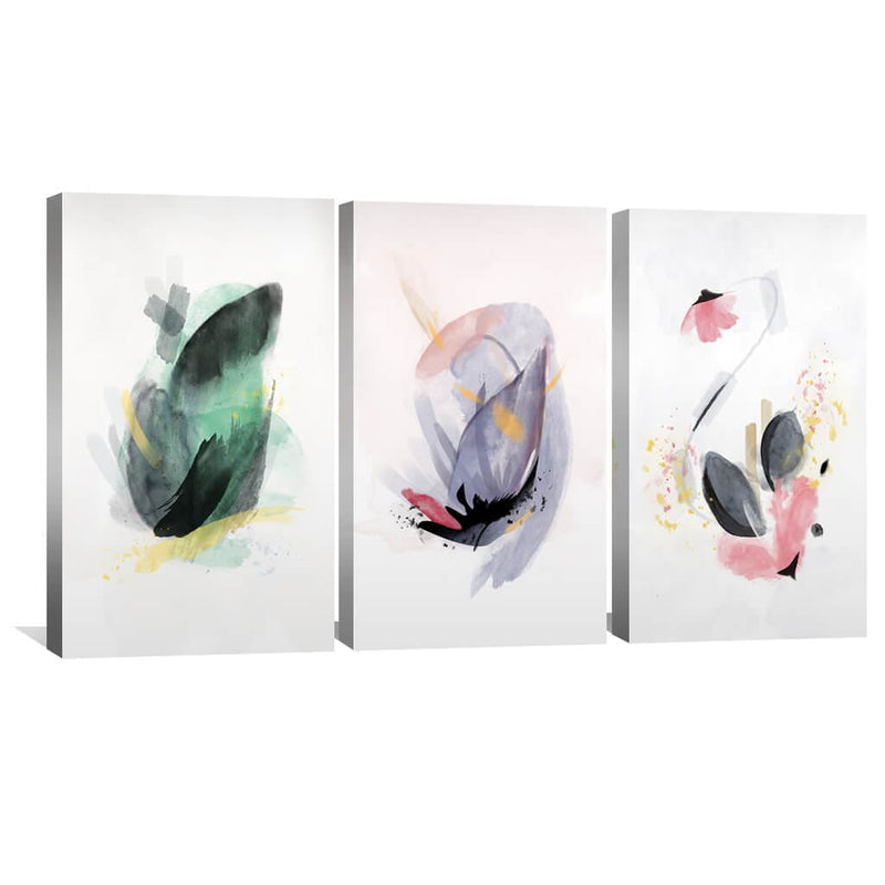 Blooming Abstract Canvas