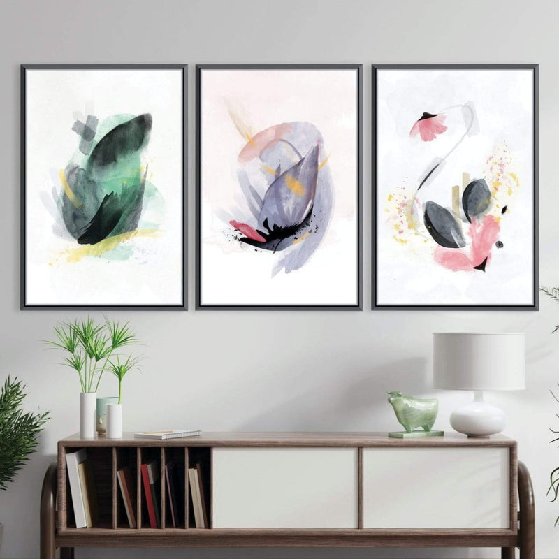 Blooming Abstract Canvas