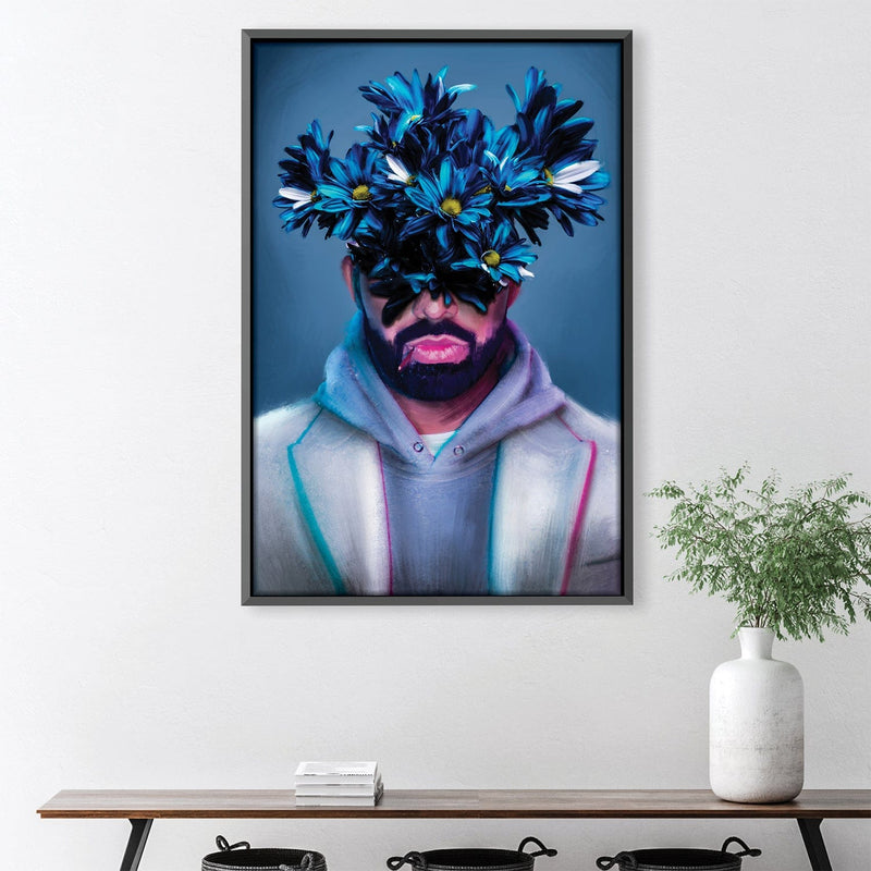 Blooming Drizzy Canvas