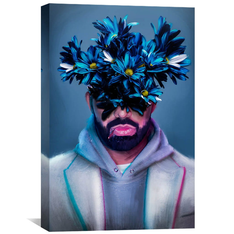 Blooming Drizzy Canvas