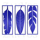 Leaf Set Wall Art V1