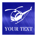 Helicopter Monogram