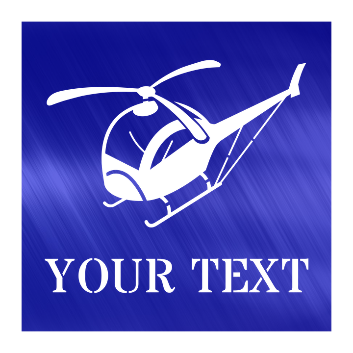 Helicopter Monogram