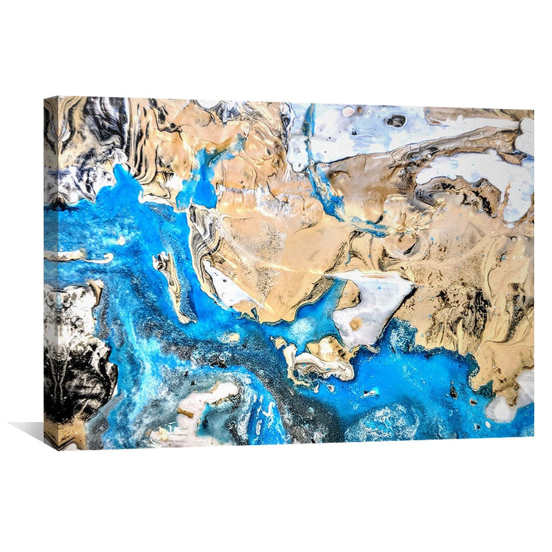 Blue Abstract Canvas