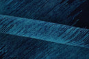 Ombre Blue 5x7 Abstract Wool Hand Knotted Southwestern Lori Rug | KNT37