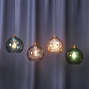 GobekUsa Glass Ball Pendant LED Chandelier for Bedroom Dining Room Kitchen