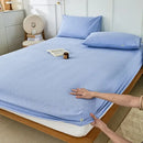 GobekUsa Coarse Cotton Queen Fitted Sheet: Comfortable, Durable Maternal Child Bedding