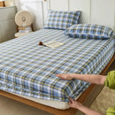 GobekUsa Coarse Cotton Queen Fitted Sheet: Comfortable, Durable Maternal Child Bedding