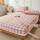 GobekUsa Coarse Cotton Queen Fitted Sheet: Comfortable, Durable Maternal Child Bedding