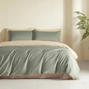 GobekUsa Egyptian Cotton Bedding Set: Sheet, Pillowcase, Blanket Cover in Queen King Size