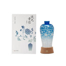 GobekUsa Liuguang Qingying Vase Night Light: Elegant Decorative Flower Table Lamp