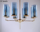 GobekUsa Glass Chandelier: Elegant Nordic Design Hanging Lamp for Kitchen Island, Restaurant, and Home