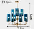GobekUsa Glass Chandelier: Elegant Nordic Design Hanging Lamp for Kitchen Island, Restaurant, and Home