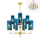 GobekUsa Glass Chandelier: Elegant Nordic Design Hanging Lamp for Kitchen Island, Restaurant, and Home