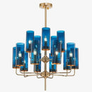 GobekUsa Glass Chandelier: Elegant Nordic Design Hanging Lamp for Kitchen Island, Restaurant, and Home
