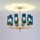 GobekUsa Glass Chandelier: Elegant Nordic Design Hanging Lamp for Kitchen Island, Restaurant, and Home