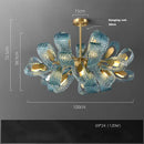 GobekUsa G9 LED Copper Pendant Light for Foyer & Dining Room