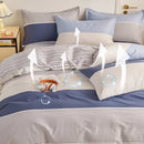 GobekUsa Cotton Single Duvet Cover - Skin Friendly Quilt Cover for Single King Bed