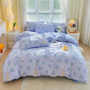 GobekUsa Cotton Single Duvet Cover - Skin Friendly Quilt Cover for Single King Bed