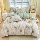 GobekUsa Cotton Single Duvet Cover - Skin Friendly Quilt Cover for Single King Bed