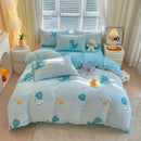 GobekUsa Cotton Single Duvet Cover - Skin Friendly Quilt Cover for Single King Bed