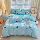 GobekUsa Cotton Single Duvet Cover - Skin Friendly Quilt Cover for Single King Bed