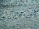 Custom Made Blue and Ivory Hand Woven Wool Area Rug - Sophisticated Tone on Tone by The Rug Decor