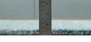 Custom Made Blue and Ivory Hand Woven Wool Area Rug - Sophisticated Tone on Tone by The Rug Decor