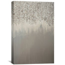 Blue and Silver Shimmer Canvas