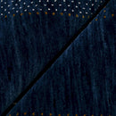 Blue And White Hand Loomed Wool Area Rug - Center Pattern Design Traditional Style by The Rug Decor