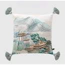 GobekUsa Crane Art Luxury Throw Pillow Case for Bed & Sofa
